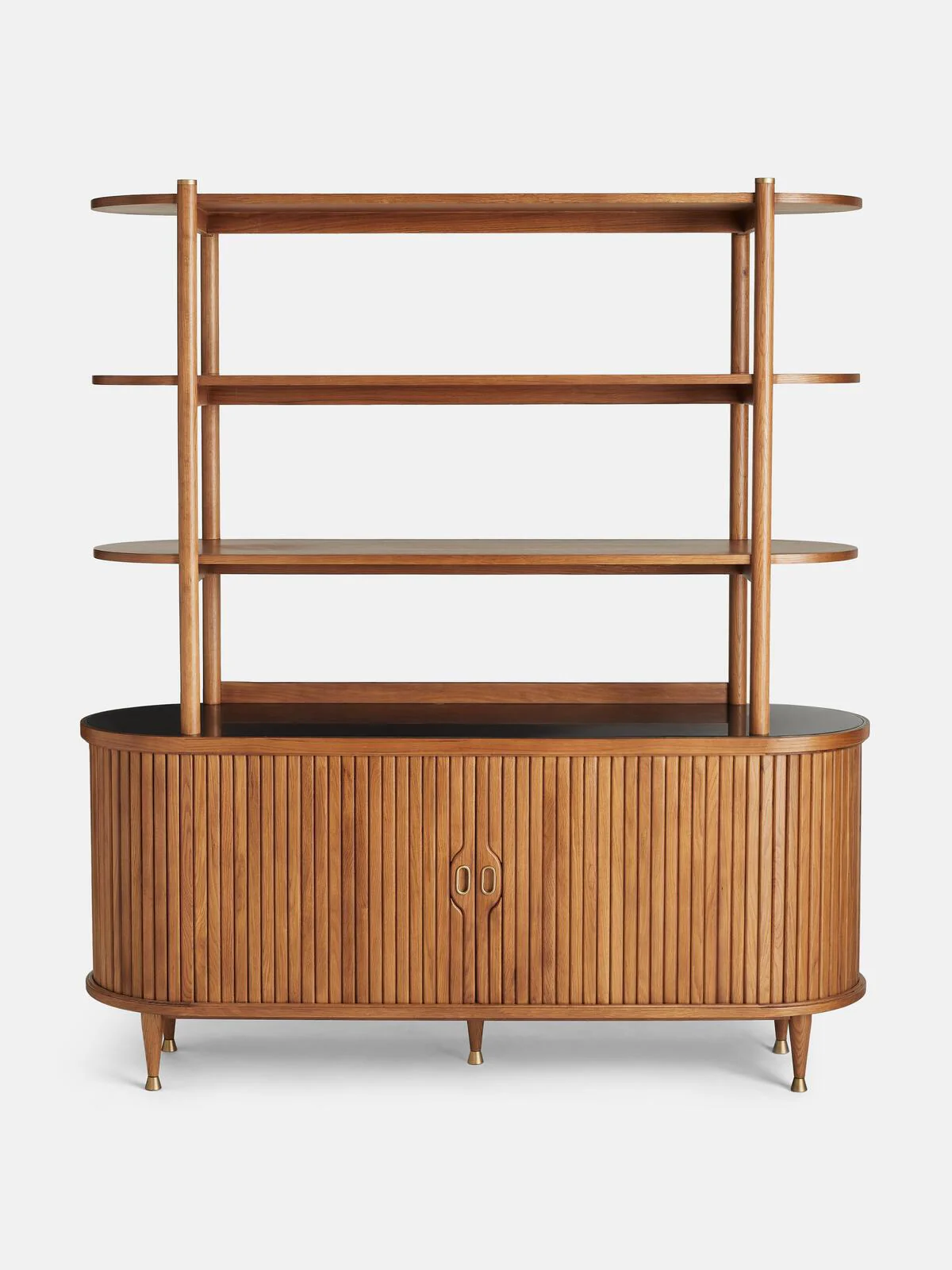 Lawrence Wooden Sideboard & Bookcase